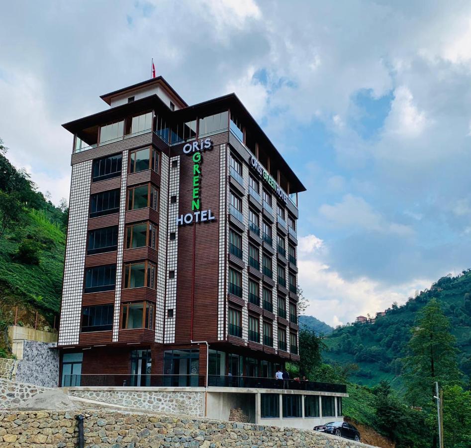 Oris Green Hotel Rize Bagian luar foto
